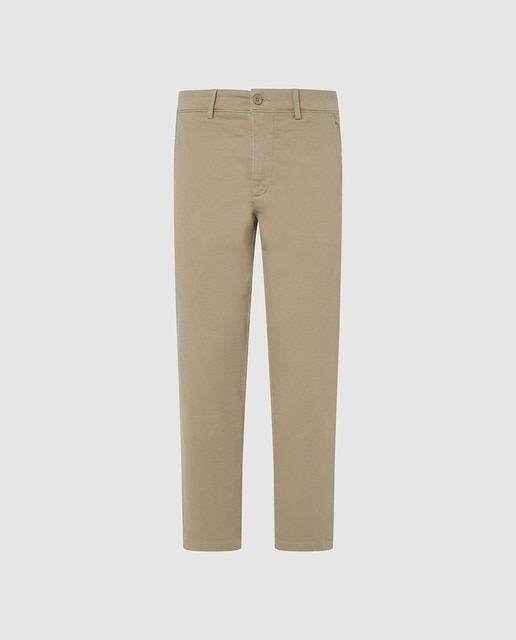 Imagen 0 de Pantalón de hombre estilo chino en algodón