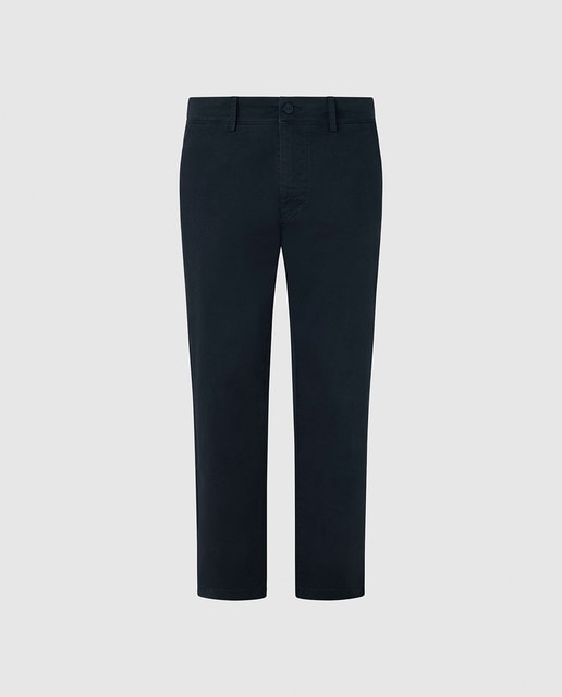 Imagen 0 de Pantalón de hombre estilo chino slim en algodón