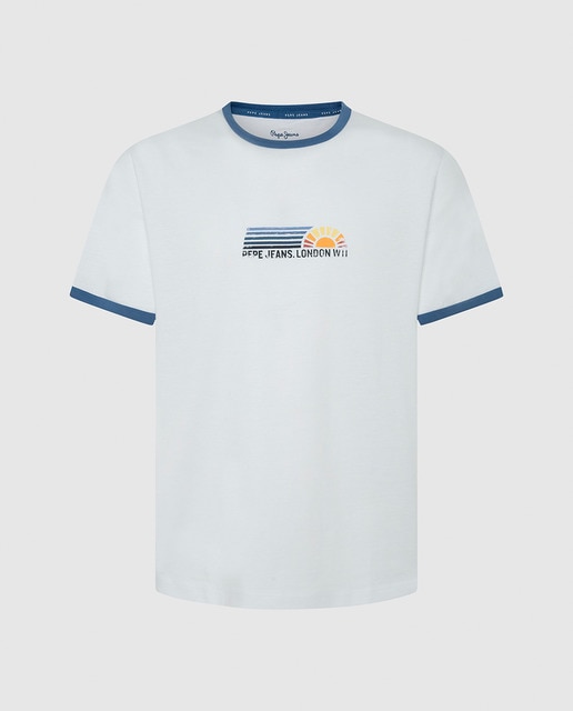 Imagen 0 de Camiseta de hombre manga corta con estampado