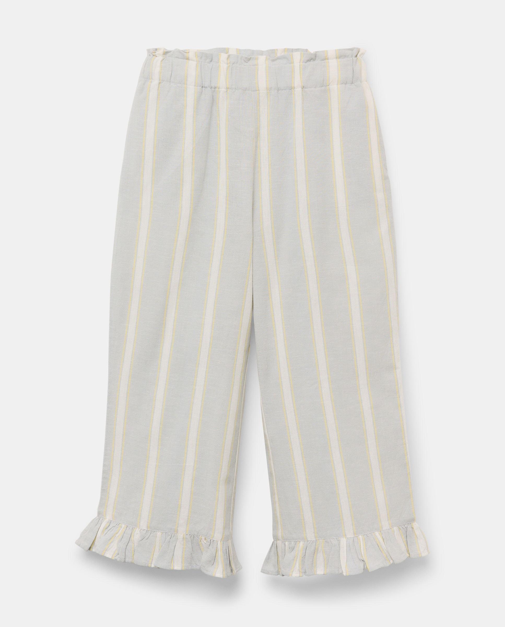 Pantalón niña volante set Hielo-1