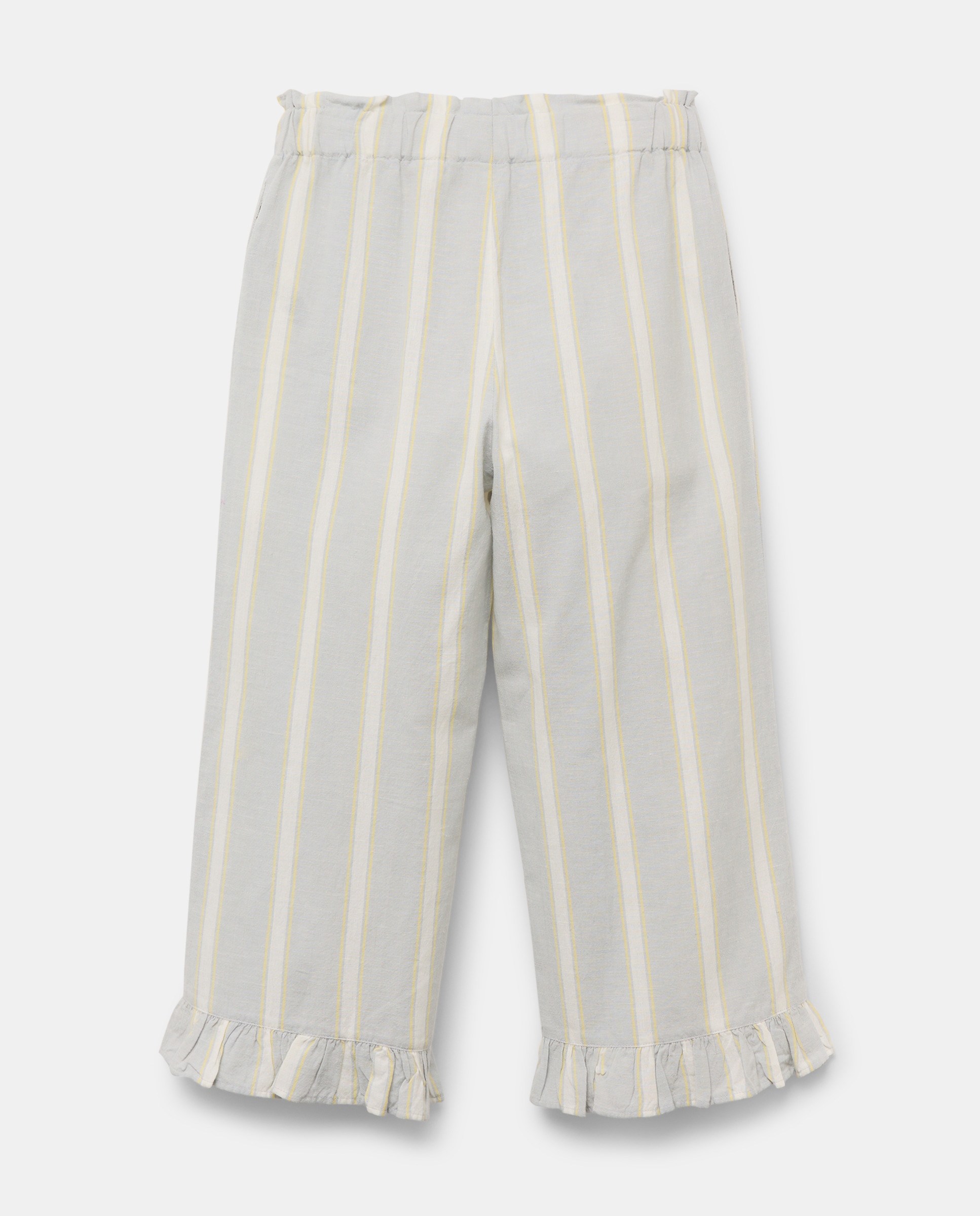 Pantalón niña volante set Hielo-2