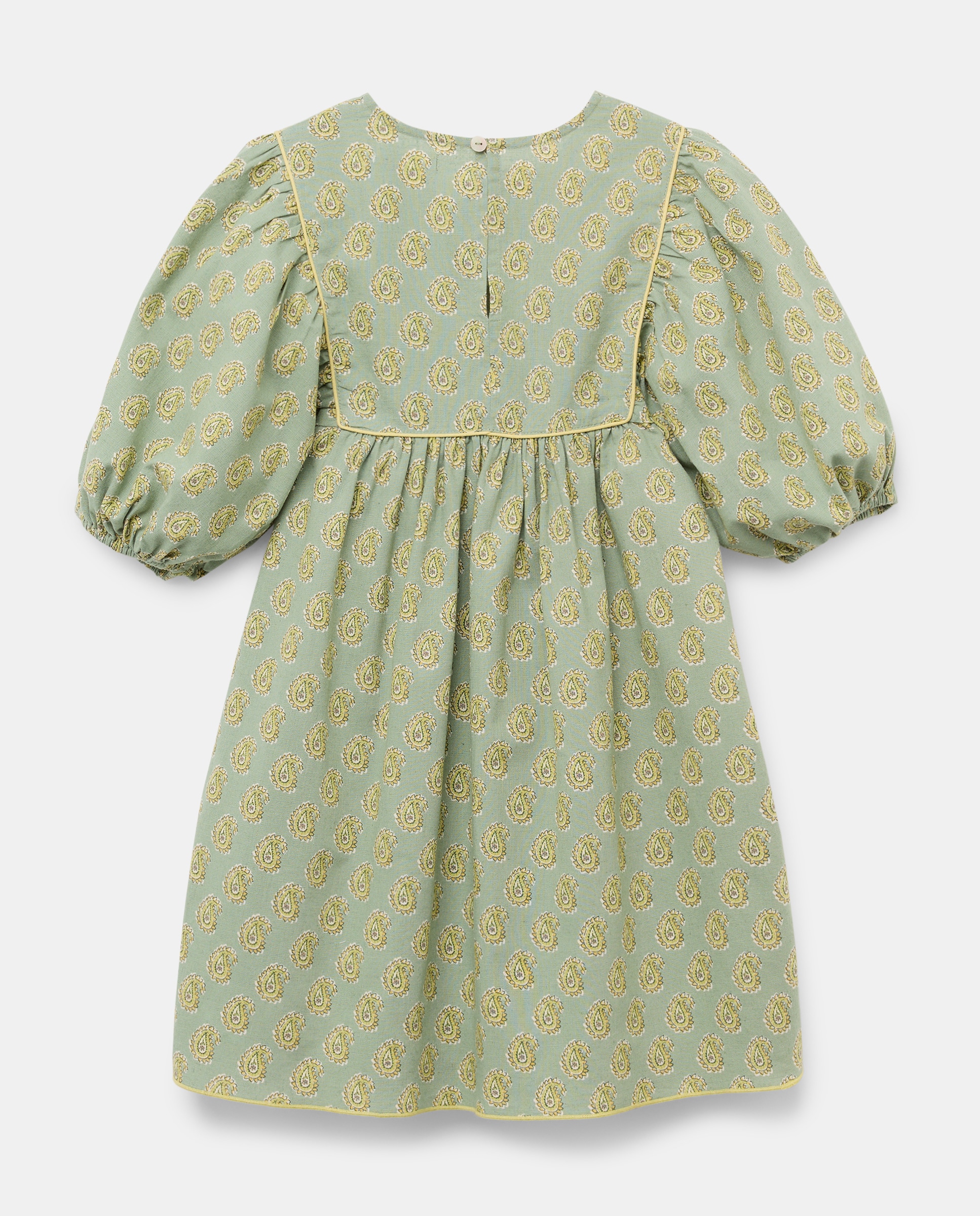 Vestido niña estampado 530 Verde oscuro-2