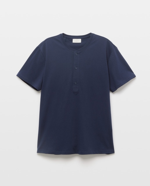 Imagen 0 de Camiseta de hombre estilo panadera en manga corta