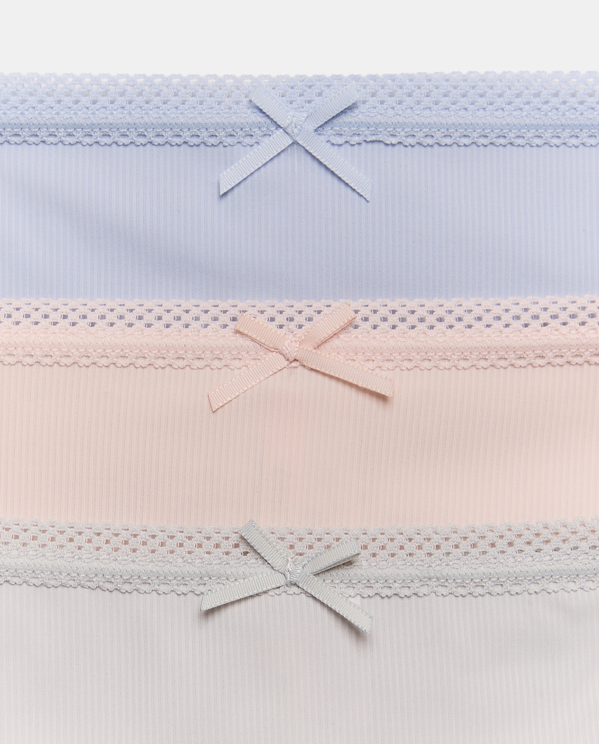 Pack de 3 Cuecas de Microfibra com Textura 200 Rosa-4