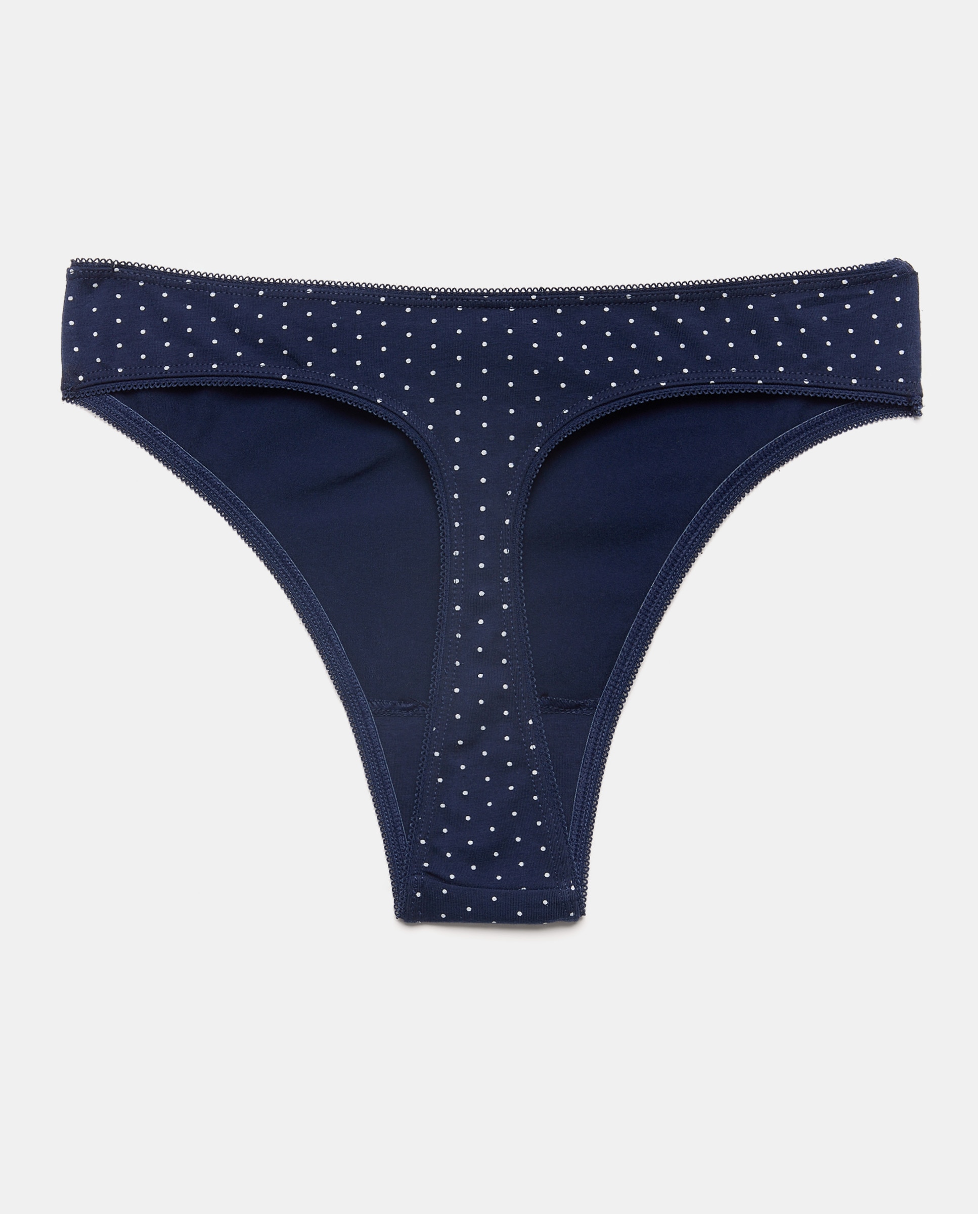 Pack de 7 Tangas de Malha - Vermelho Multicolor-5