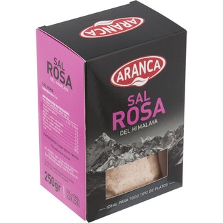 sal rosa del Himalaya caja 250 g - Aranca