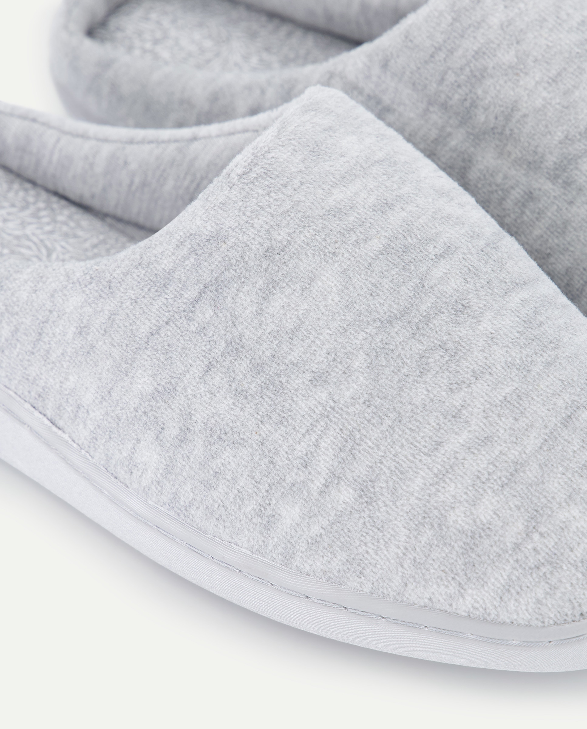 Zapatilla mujer básica Gris claro-5