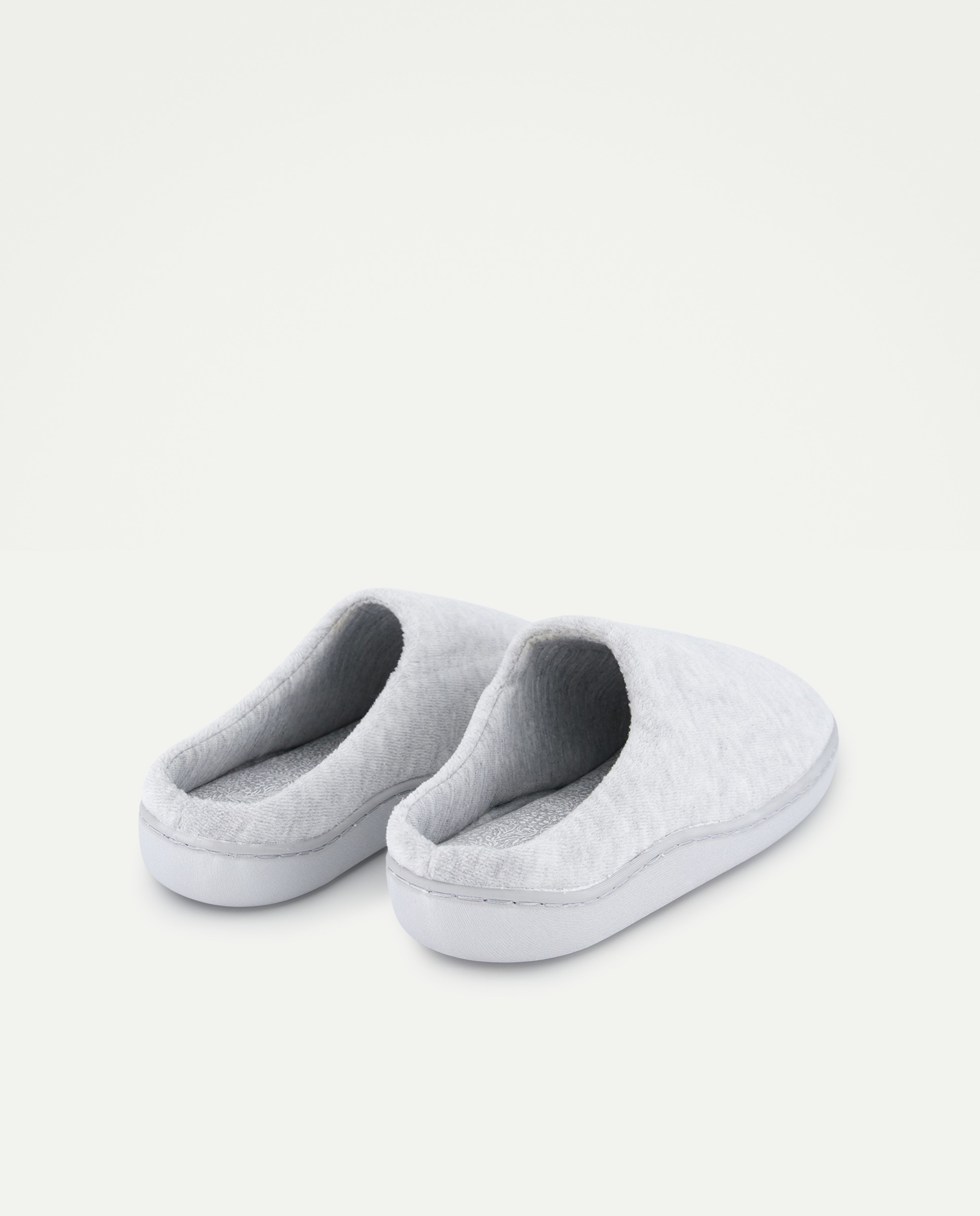 Zapatilla mujer básica Gris claro-3