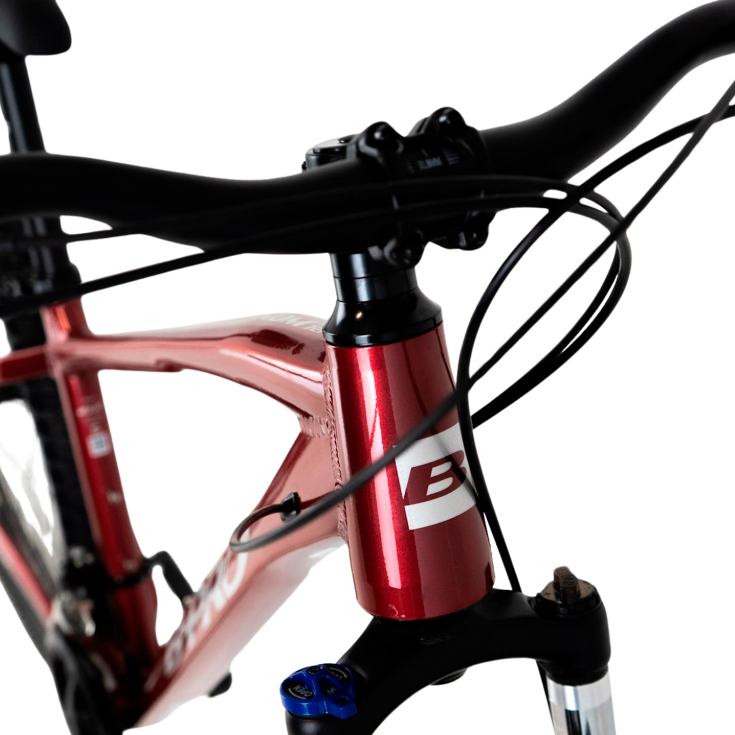 Bicicleta de Montanha Unissexo Bkom 721 Vermelho-7