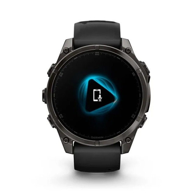 Relógio Smartwatch Fenix 8 Zafiro Amoled, DLC - 47 mm Cinzento carvão-4
