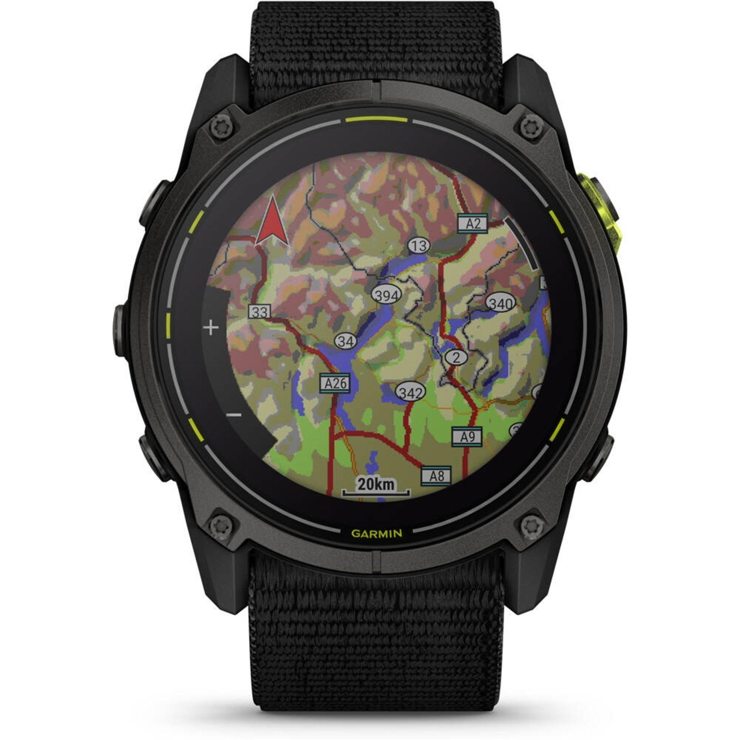 Relógio Smartwatch Enduro 3 com GPS de Alto Rendimento Cinzento carvão-3