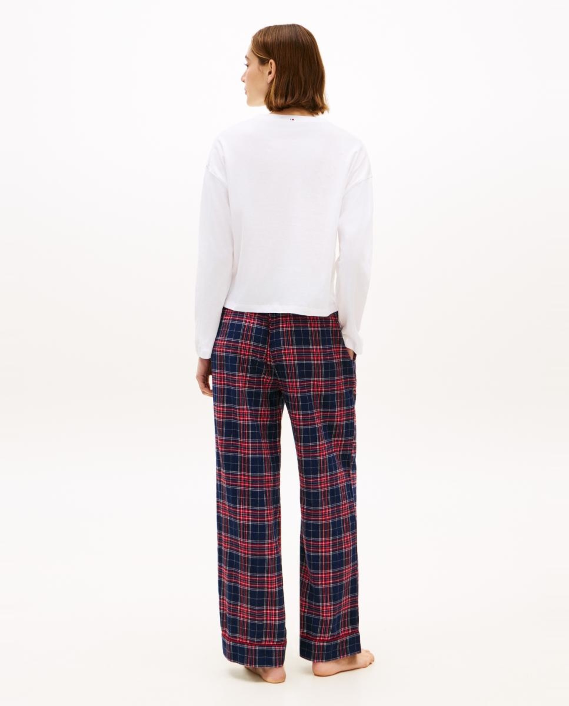 Camisola de Pijama com Manga Comprida Marfim-2