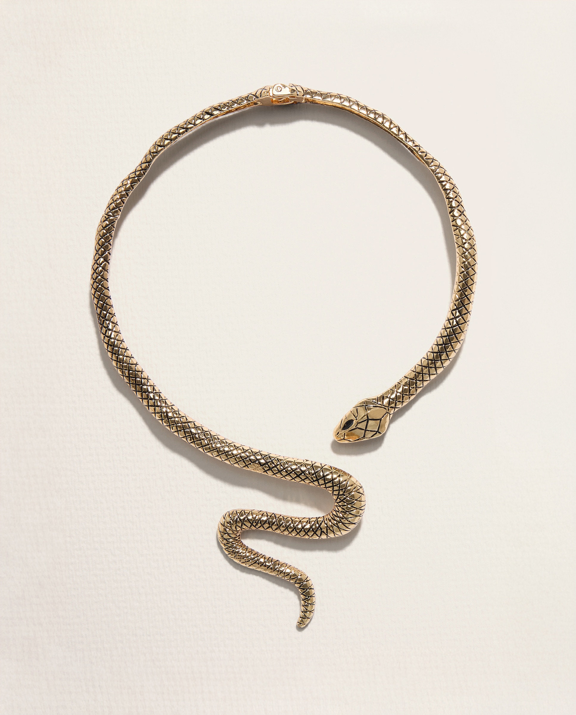 Gargantilha de Serpente 390 Ouro-2