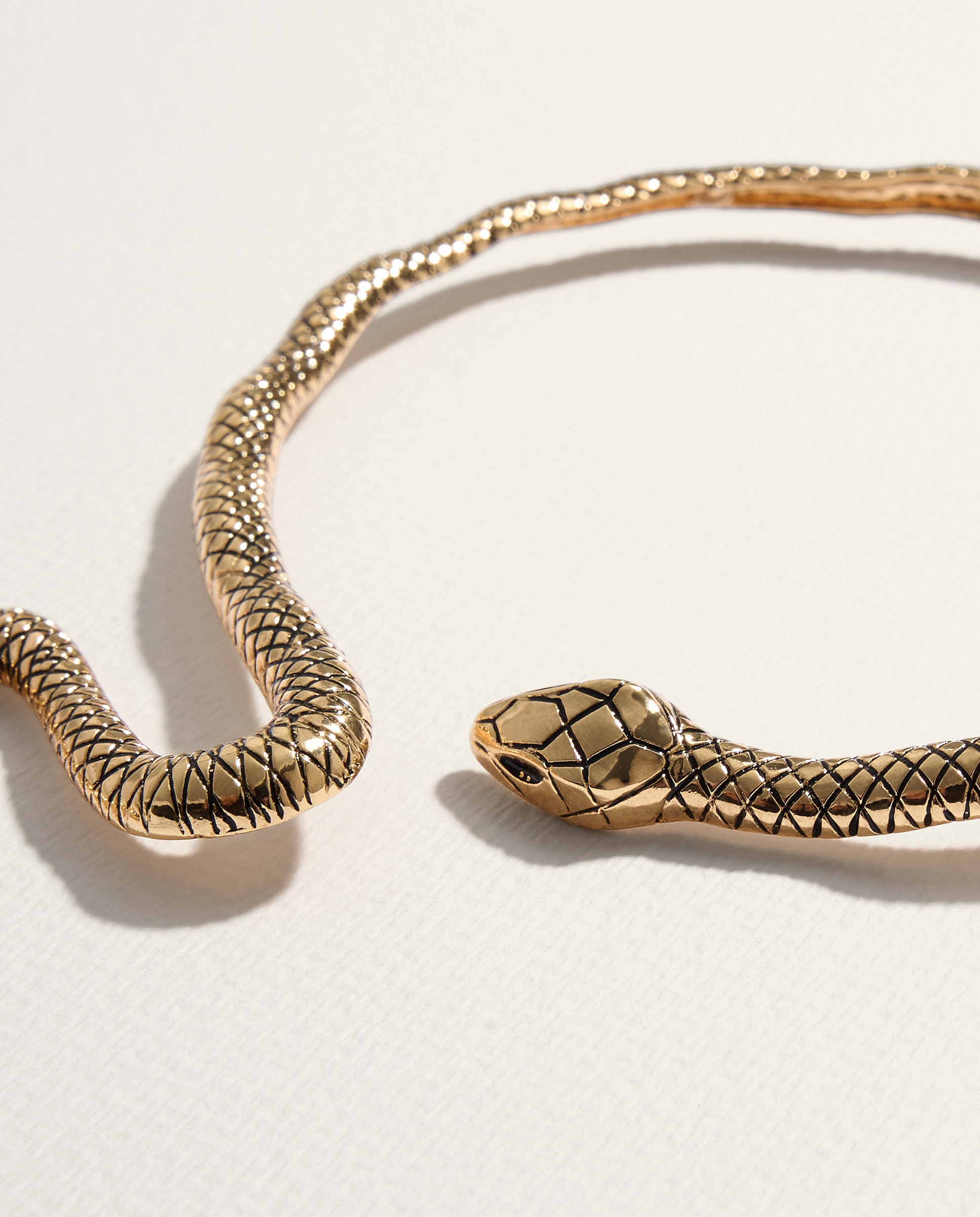 Gargantilha de Serpente 390 Ouro-1