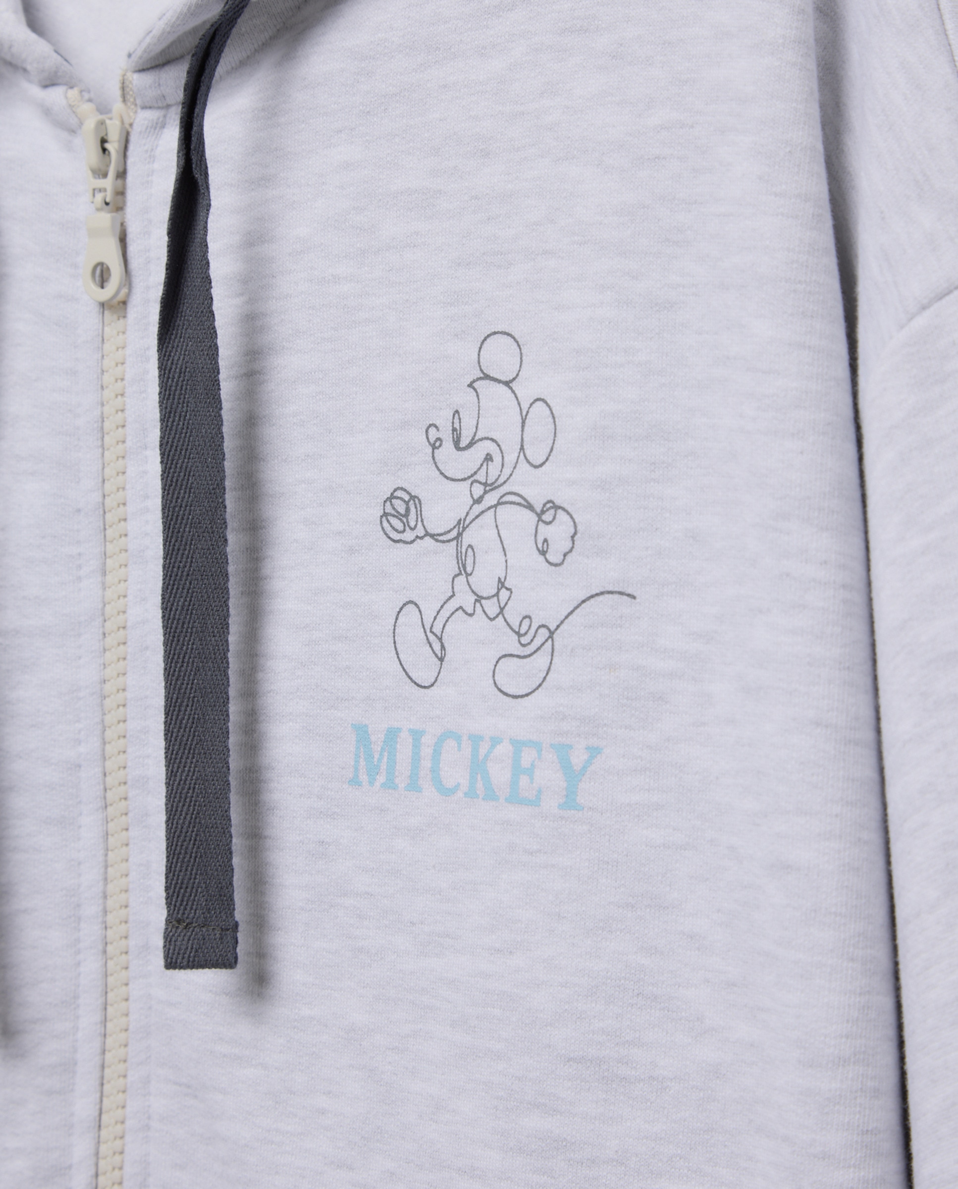 Sweatshirt Mickey Cinzento-claro-5