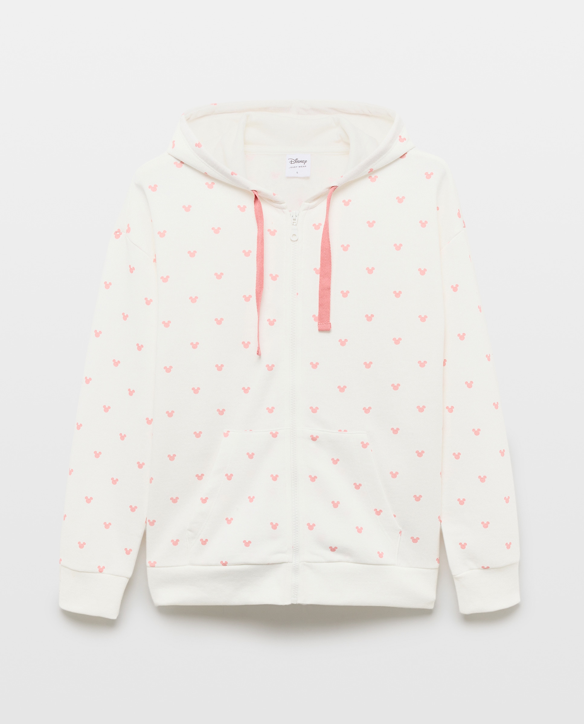 Sweatshirt Mickey Cabeças Branco-marfim-4