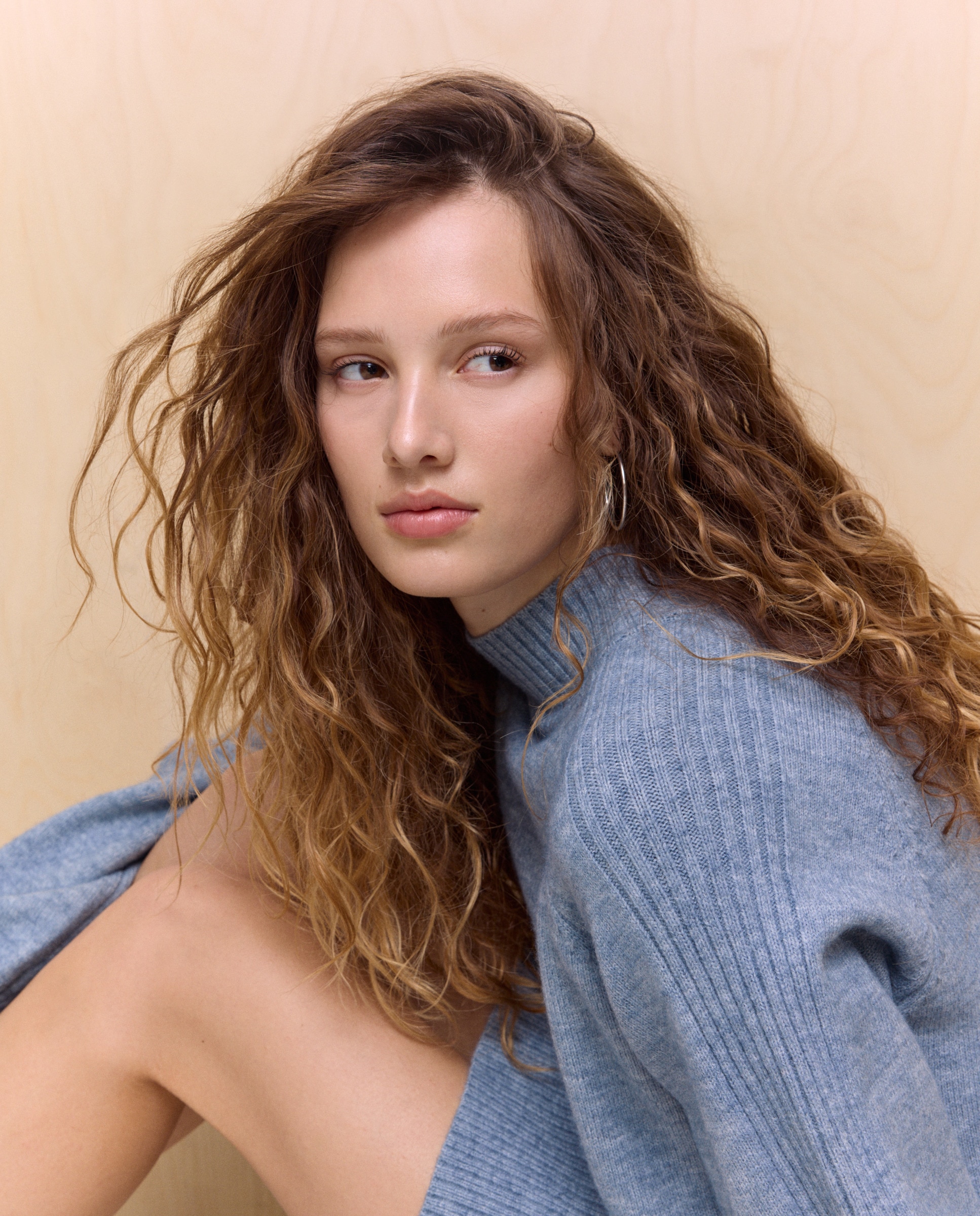 Vestido curto Azul-3