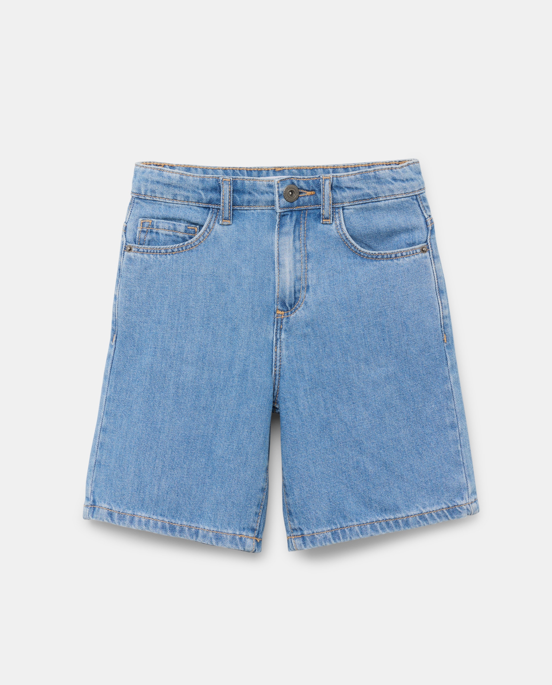 Imagen 0 de Bermuda de niño denim 5 bolsillos