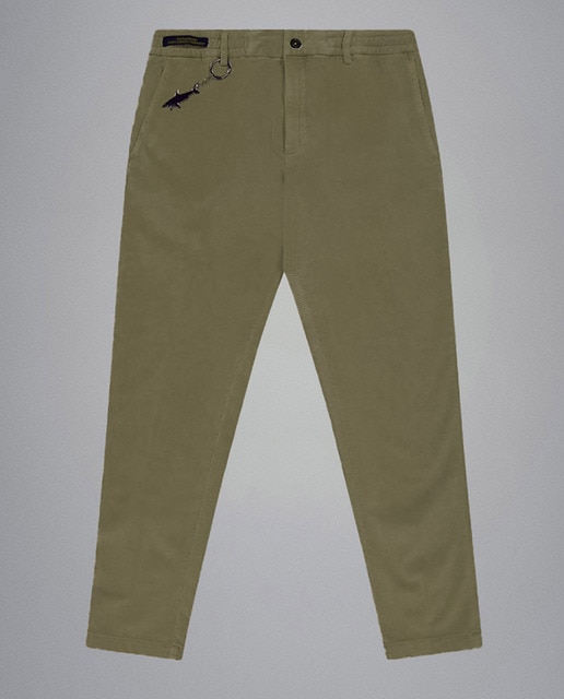 Imagem 0 de Calças Tamanhos Grandes com Cós Elástico e Cordão Interior