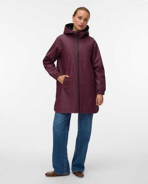 Imagem 0 de Impermeável Midi com Capuz