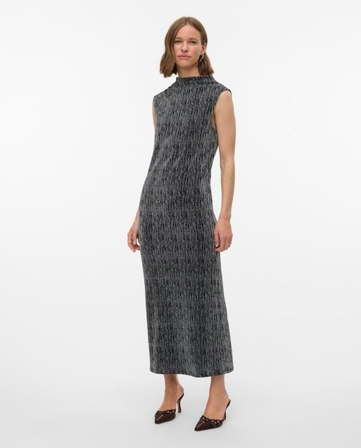 Vestido Manga Tres Cuartos Vestido Vero Moda Para Mujer