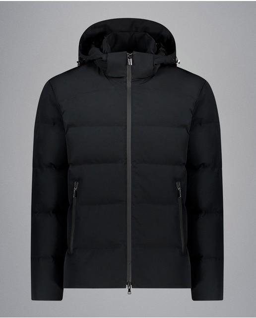 Imagem 0 de Blusão Puffer Curto com Capuz Desmontável