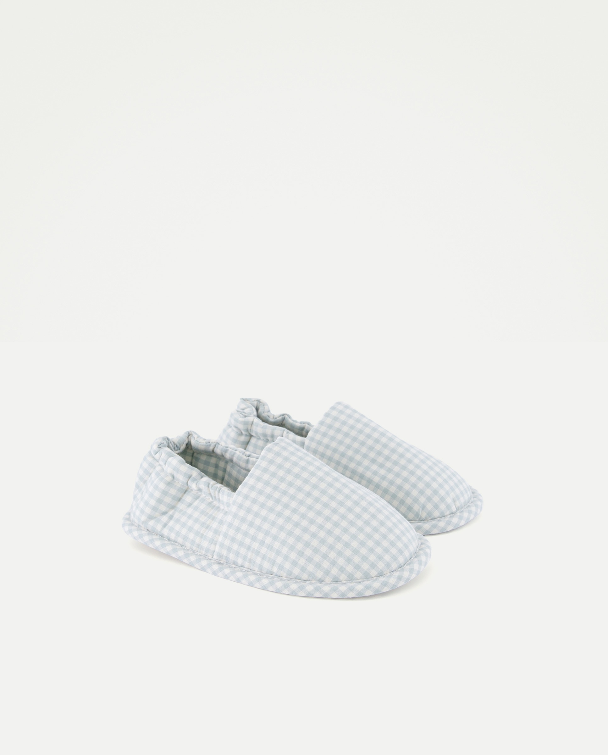Zapatilla bebés cerrada con goma trasera Verde-2