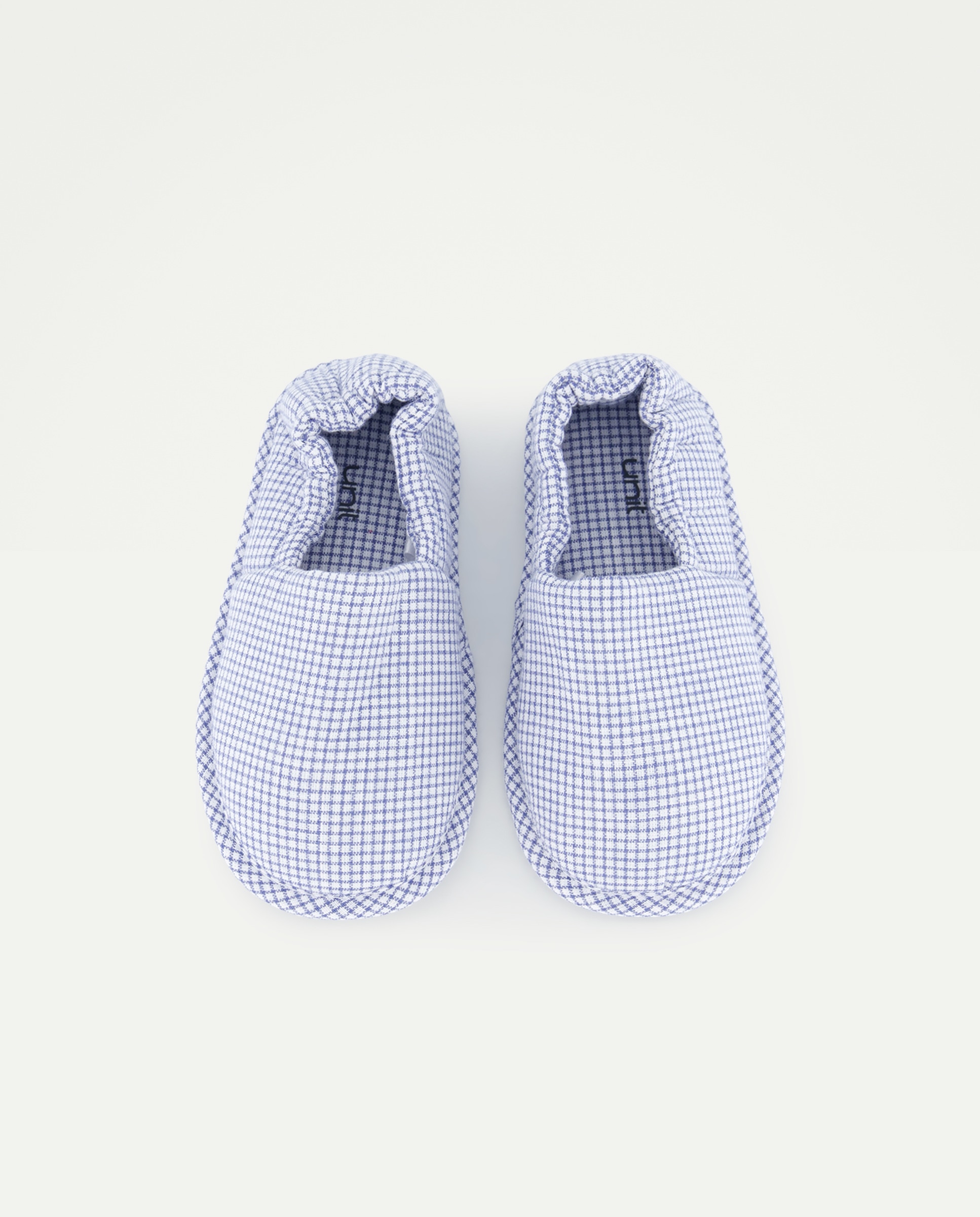 Zapatilla bebés cerrada con goma trasera Azul marino-4