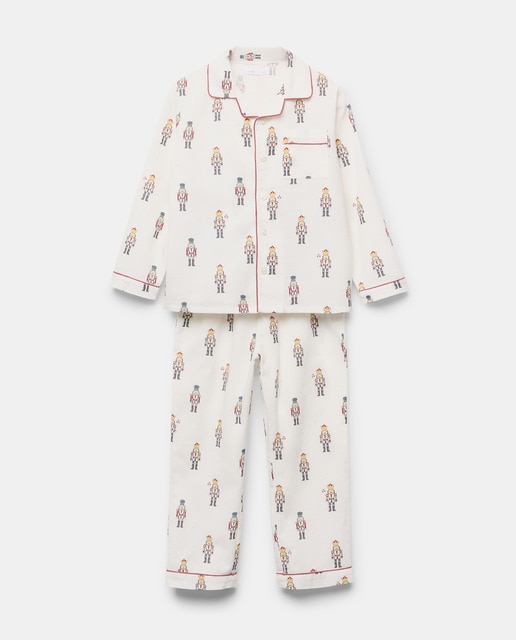 Imagen 0 de Pijama infantil de franela de Navidad