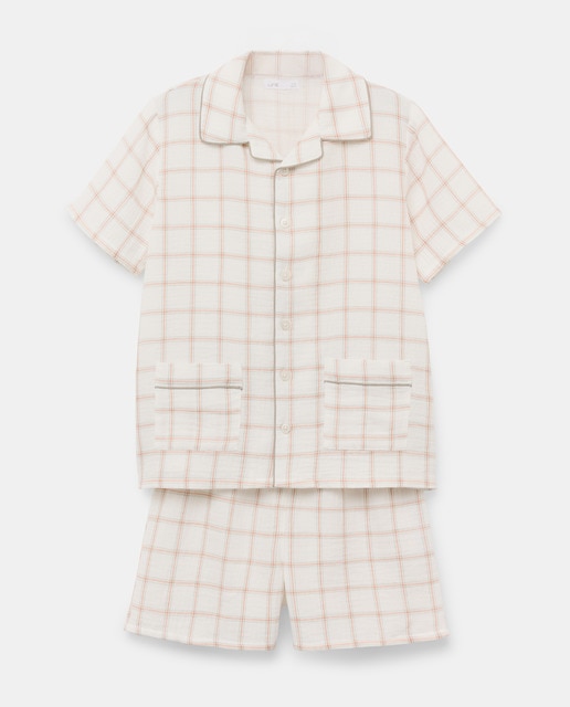 Imagen 0 de Pijama de niño de gasa corto
