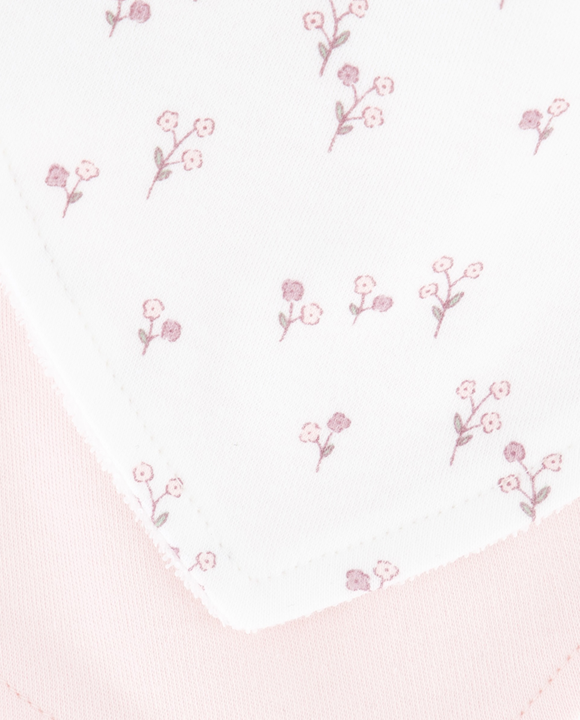 Pack 2 baberos de bebé estampados 200 Rosa-2