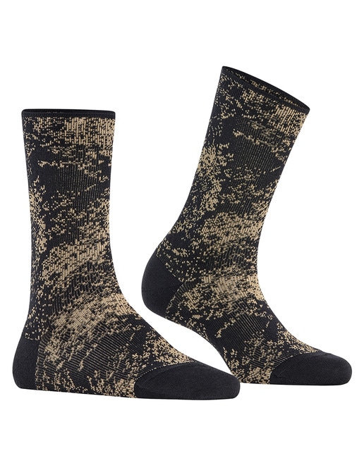 Imagem 0 de Meias de Lã com Efeito de Fio Metalizado. Caxemira