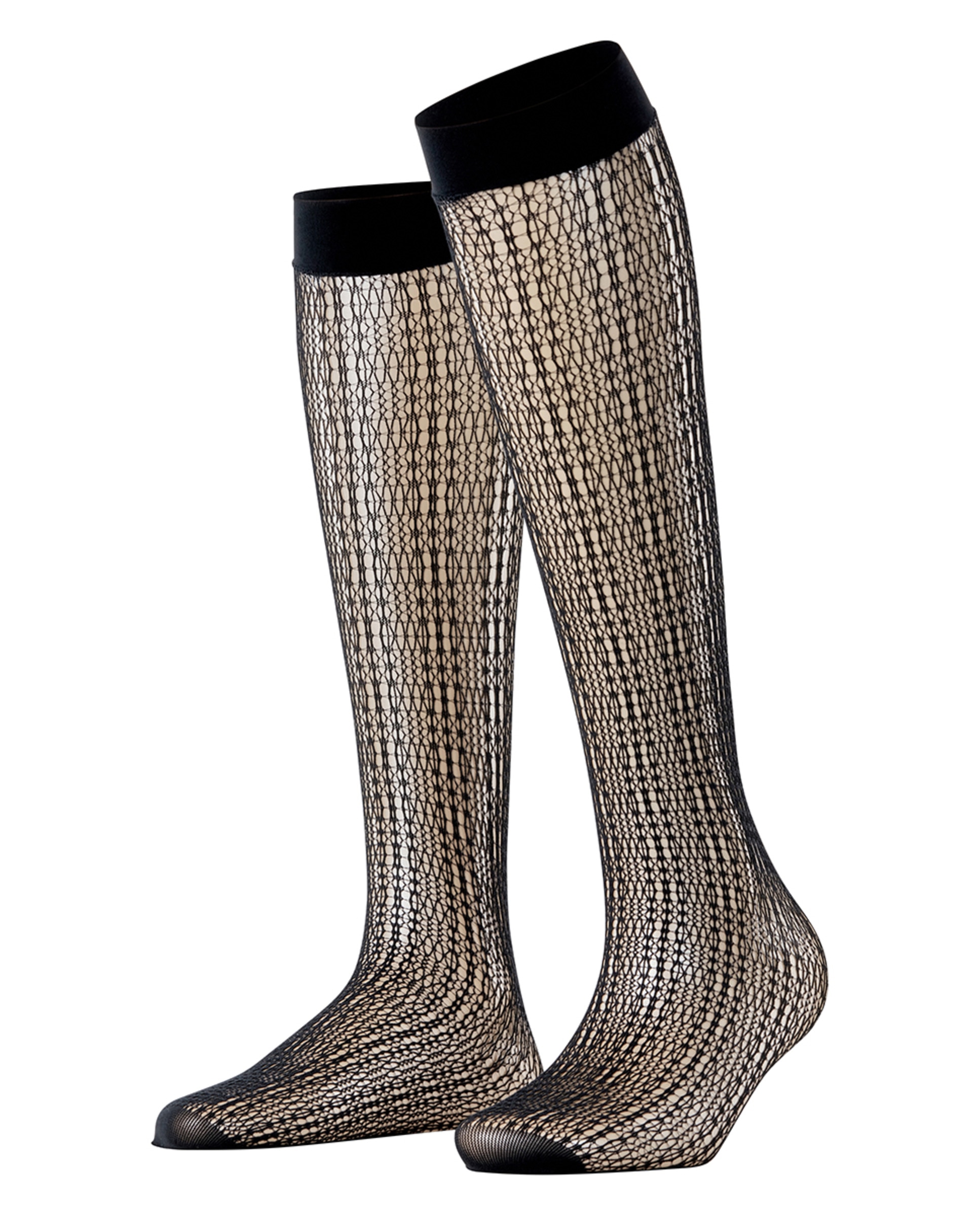 Mini Meias Rendilhadas Preto-3