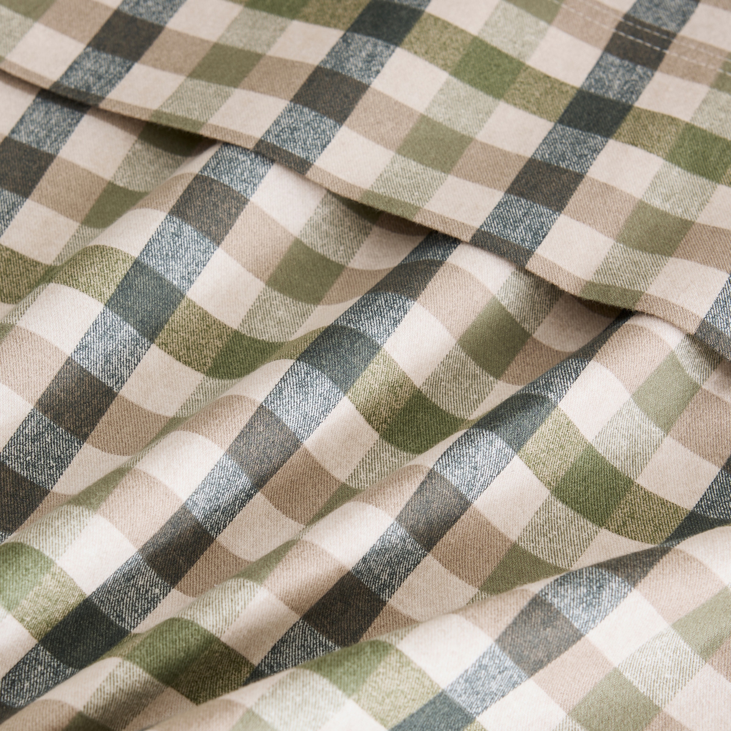 Conjunto de Lençóis com Lençol Ajustável de Flanela de Algodão Marerk Azul-3