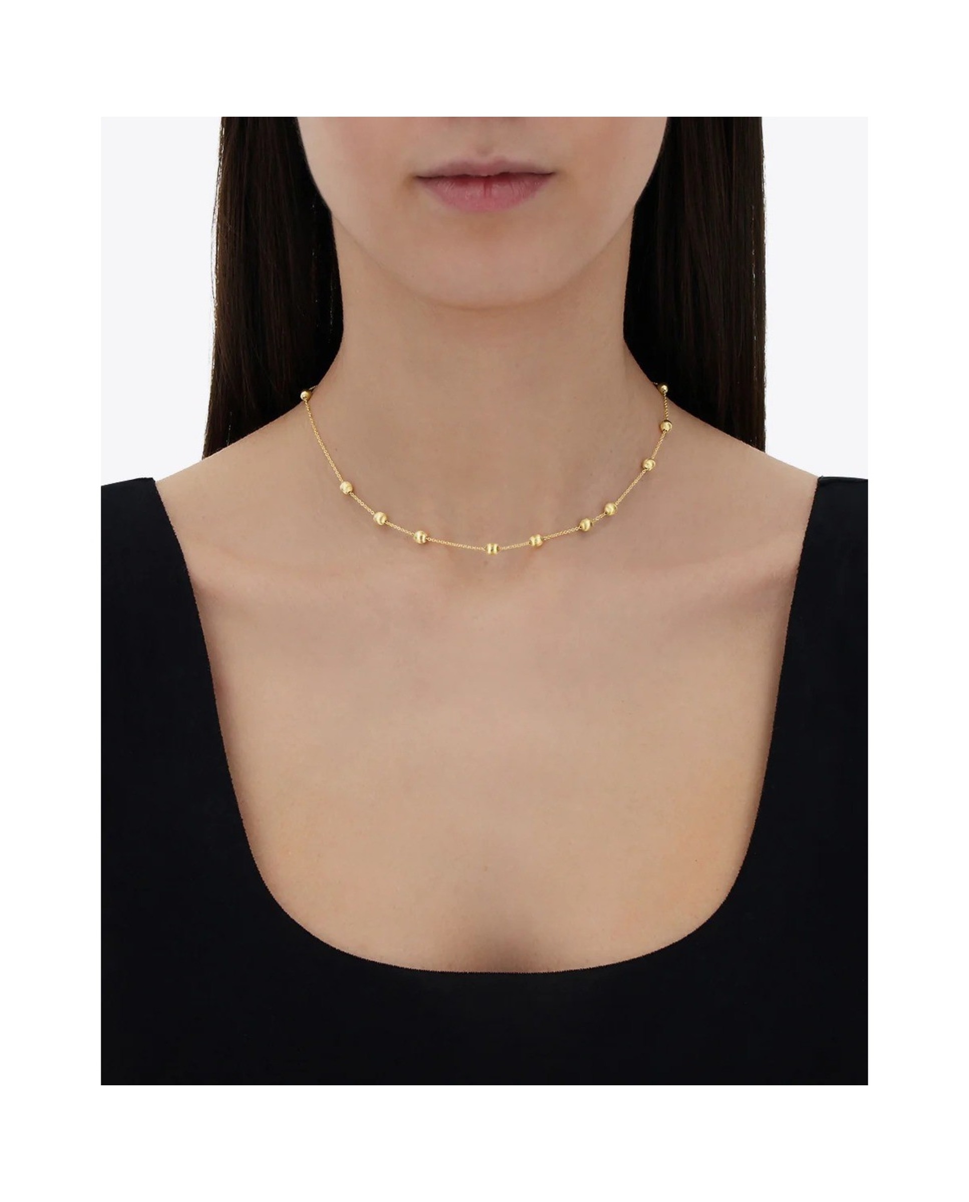 Colar "soffio" em Ouro 3