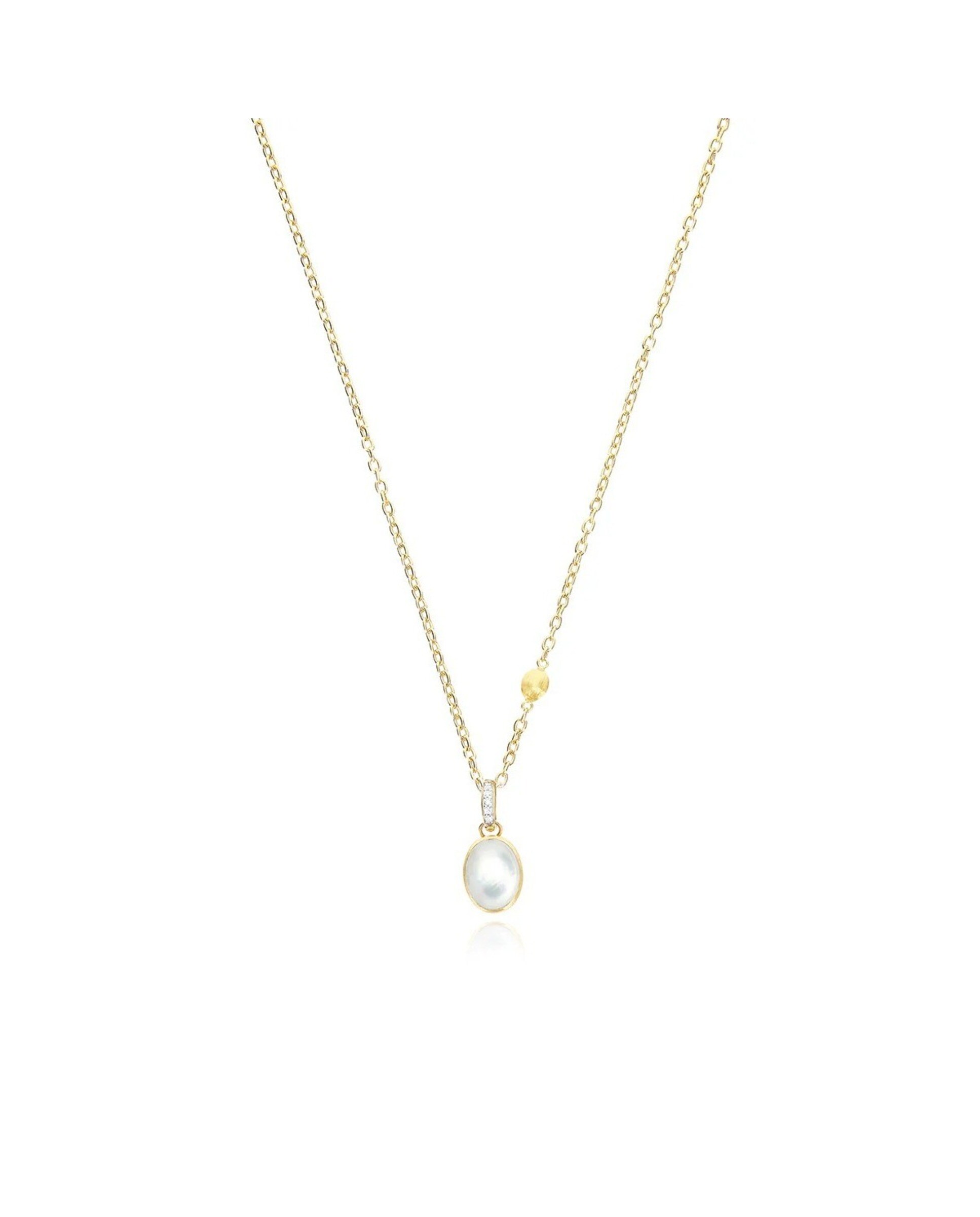 Pendente Dolcevita "Boules" em Ouro, Diamantes e Madrepérola (small) 2