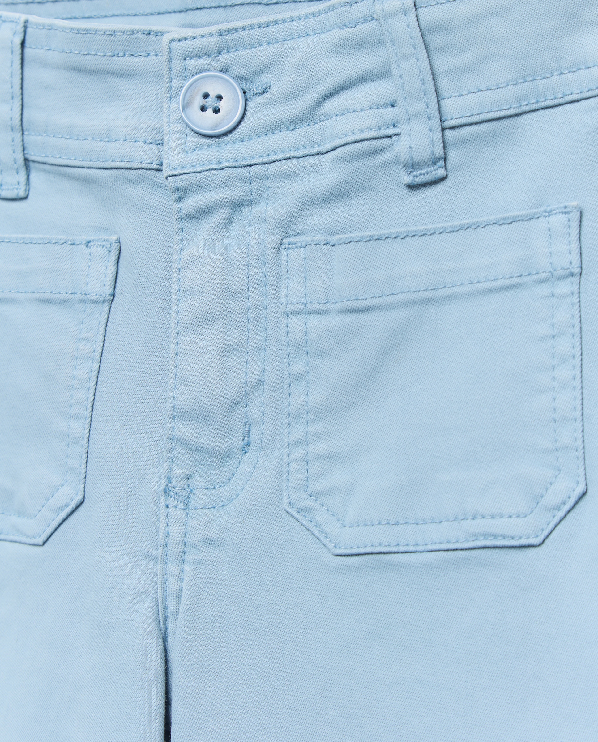 Pantalón niña ancho culot 560 Oliva-3