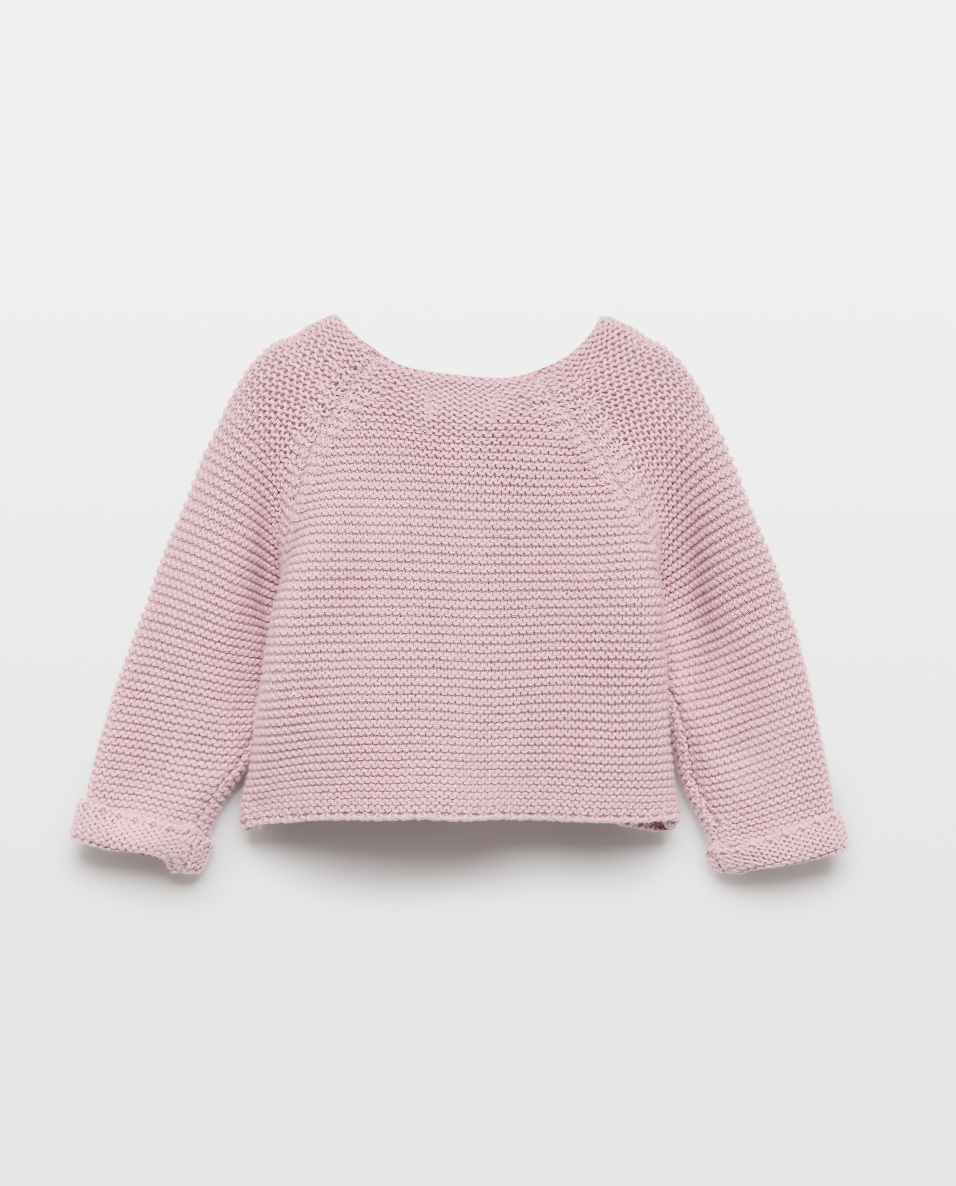 Chaqueta de recién nacido básica 284 Lila-2