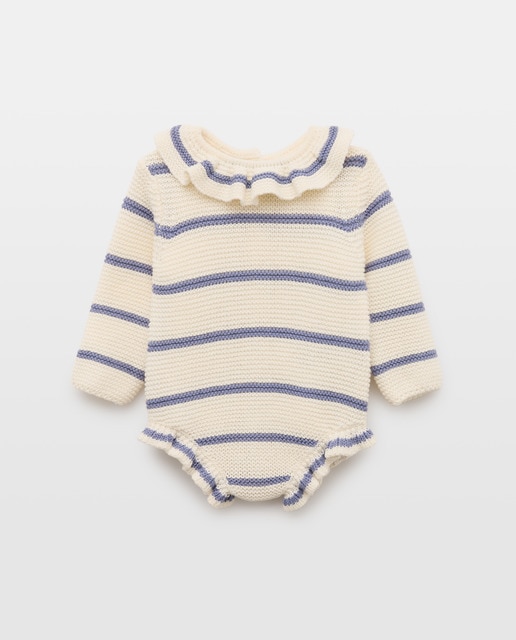 Imagen 0 de Pelele de recién nacido ml tricot volante