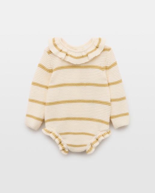 Imagen 0 de Pelele de recién nacido ml tricot volante