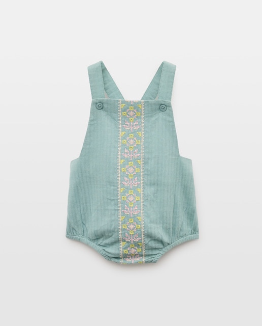 Imagen 0 de Ranita de recién nacido de tirantes punto de cruz