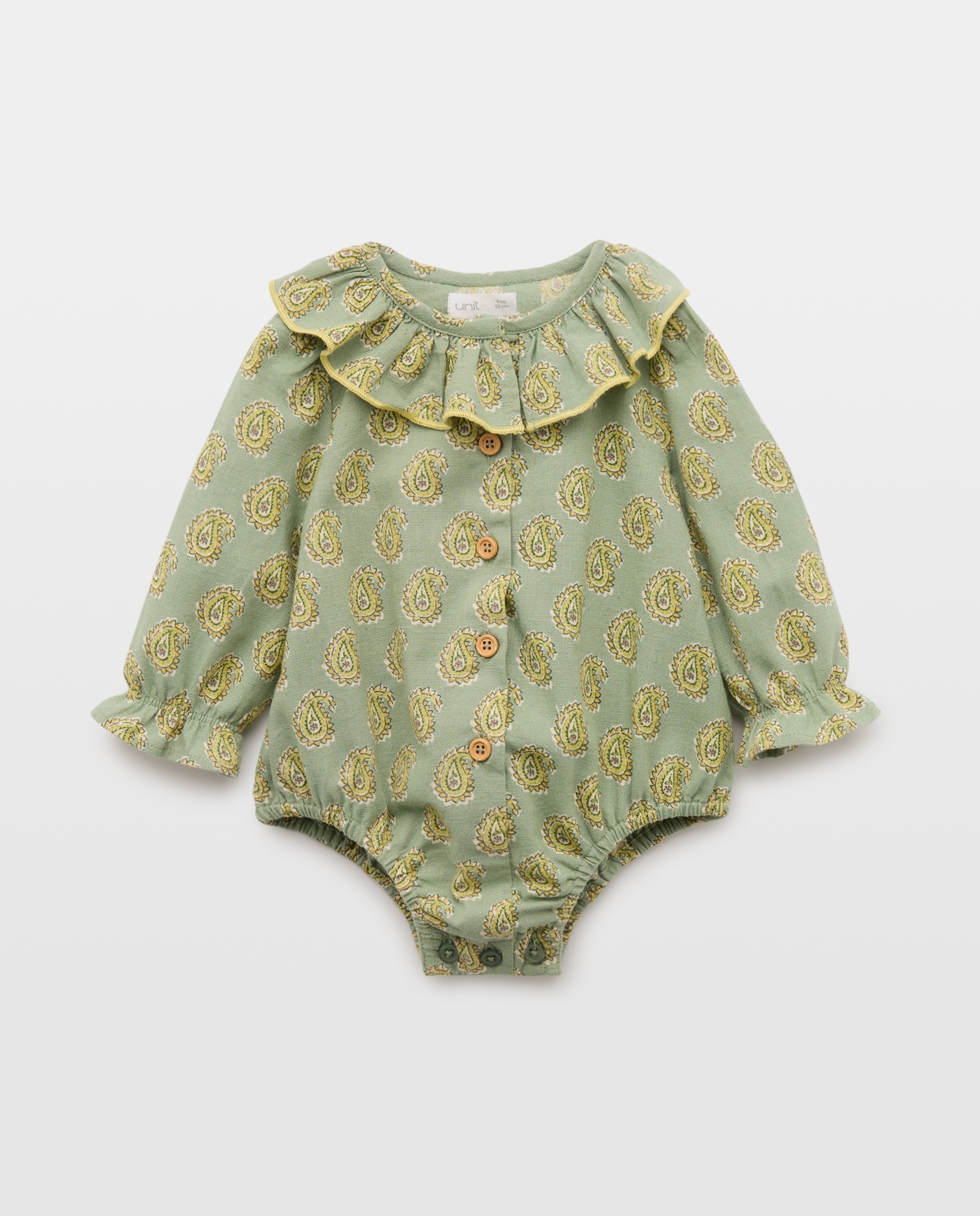 Imagen 0 de Ranita de recién nacido manga larga ameba