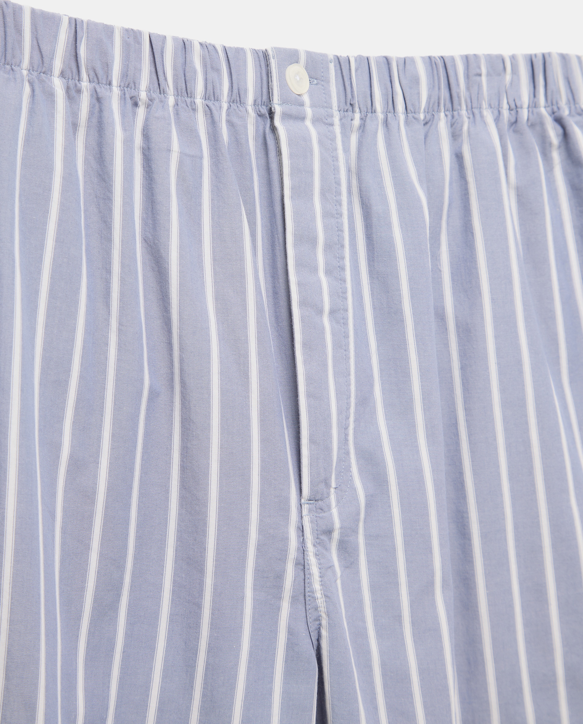 Pijama hombre algodón rayas Azul marino-4