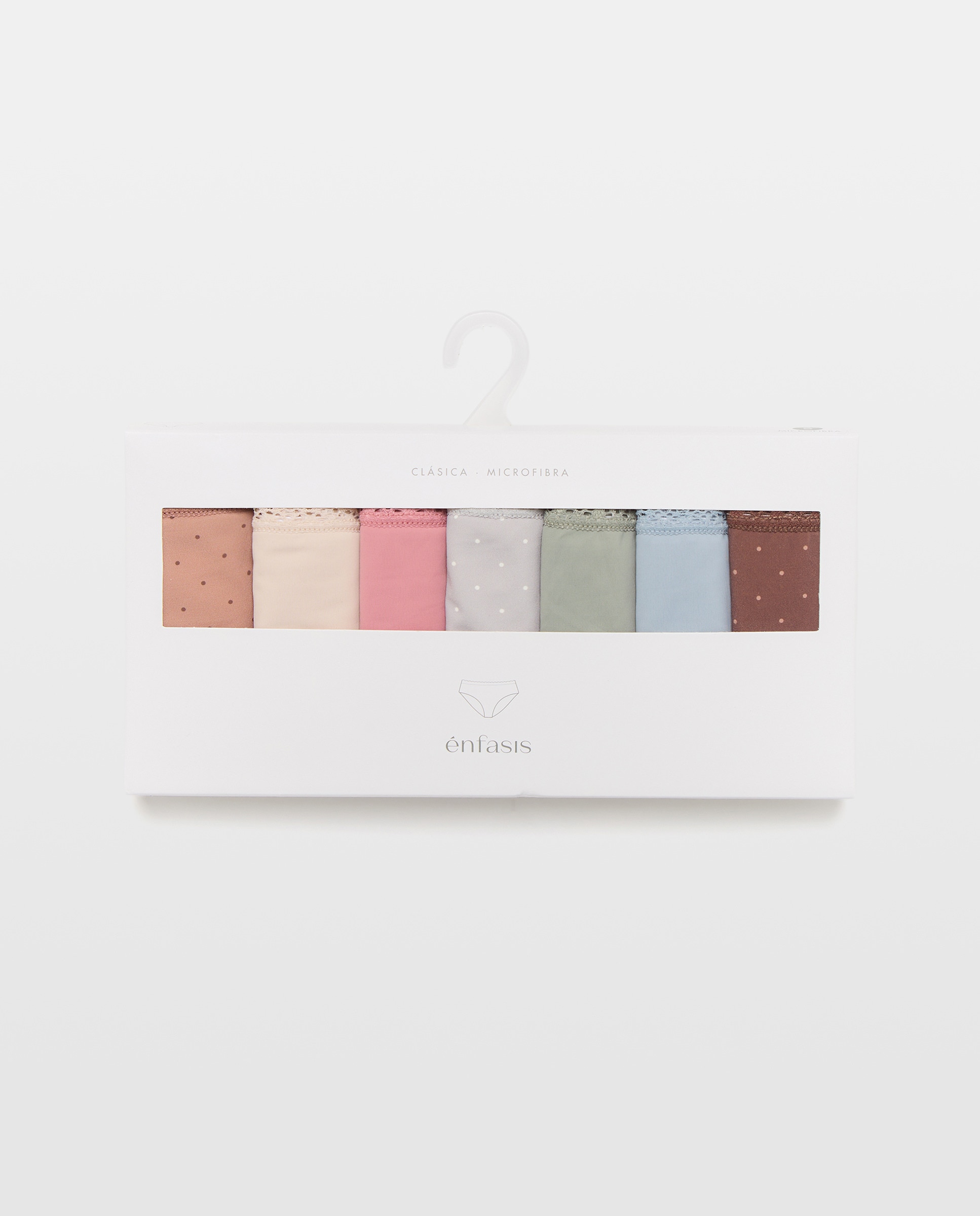 Pack de 7 Cuecas de Microfibra - Multicolor Multicolor-6