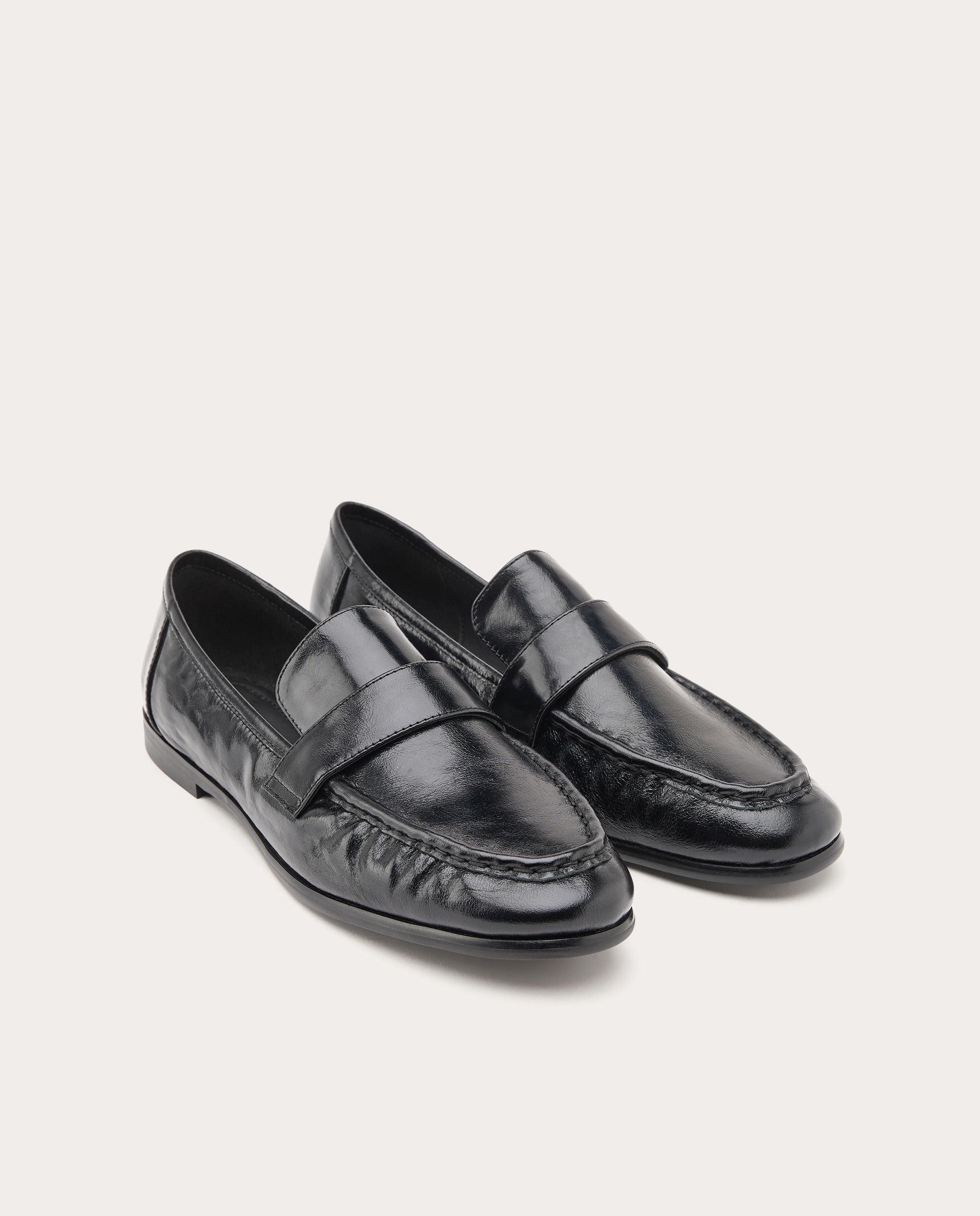 Imagen 2 de Mocasines de ante - Negro Negro