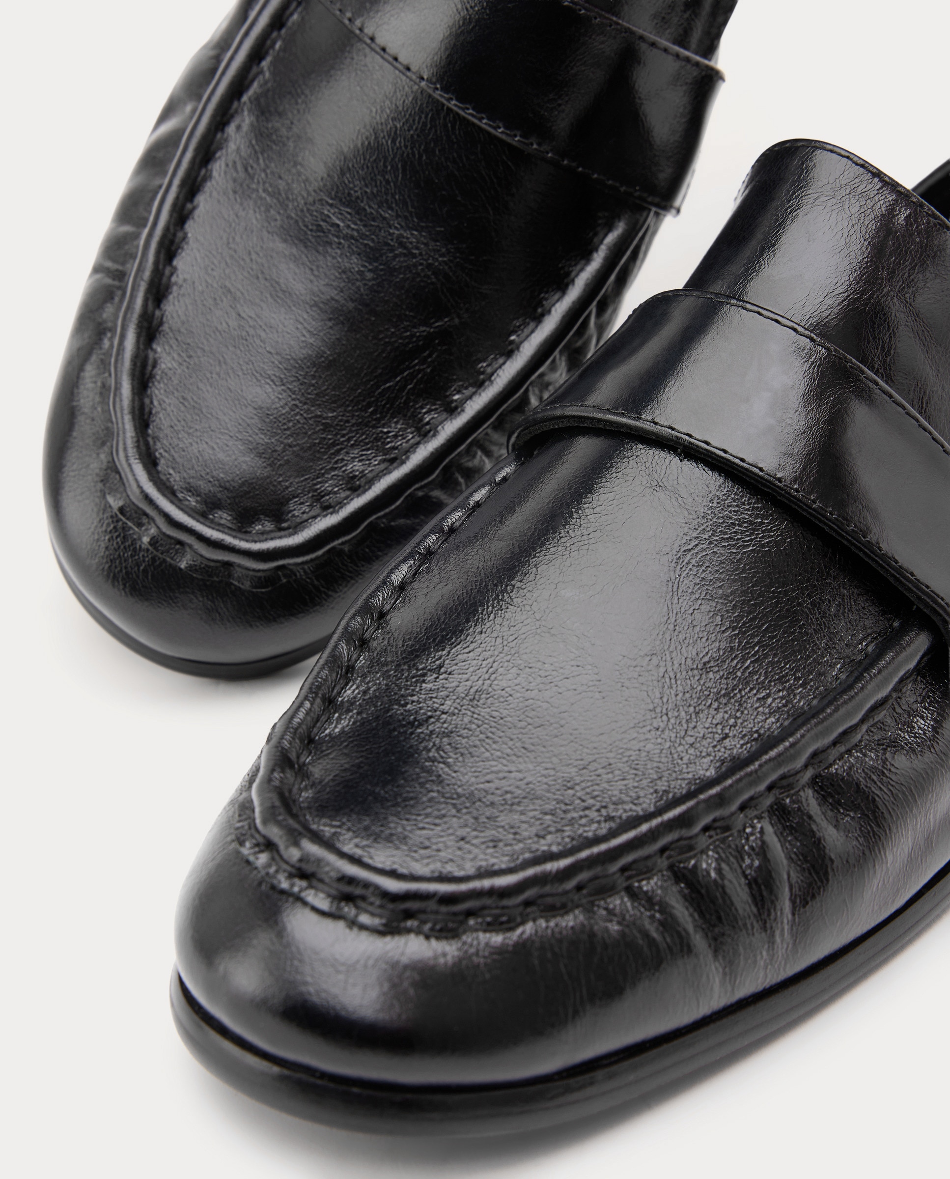 Imagen 4 de Mocasines de ante - Negro Negro