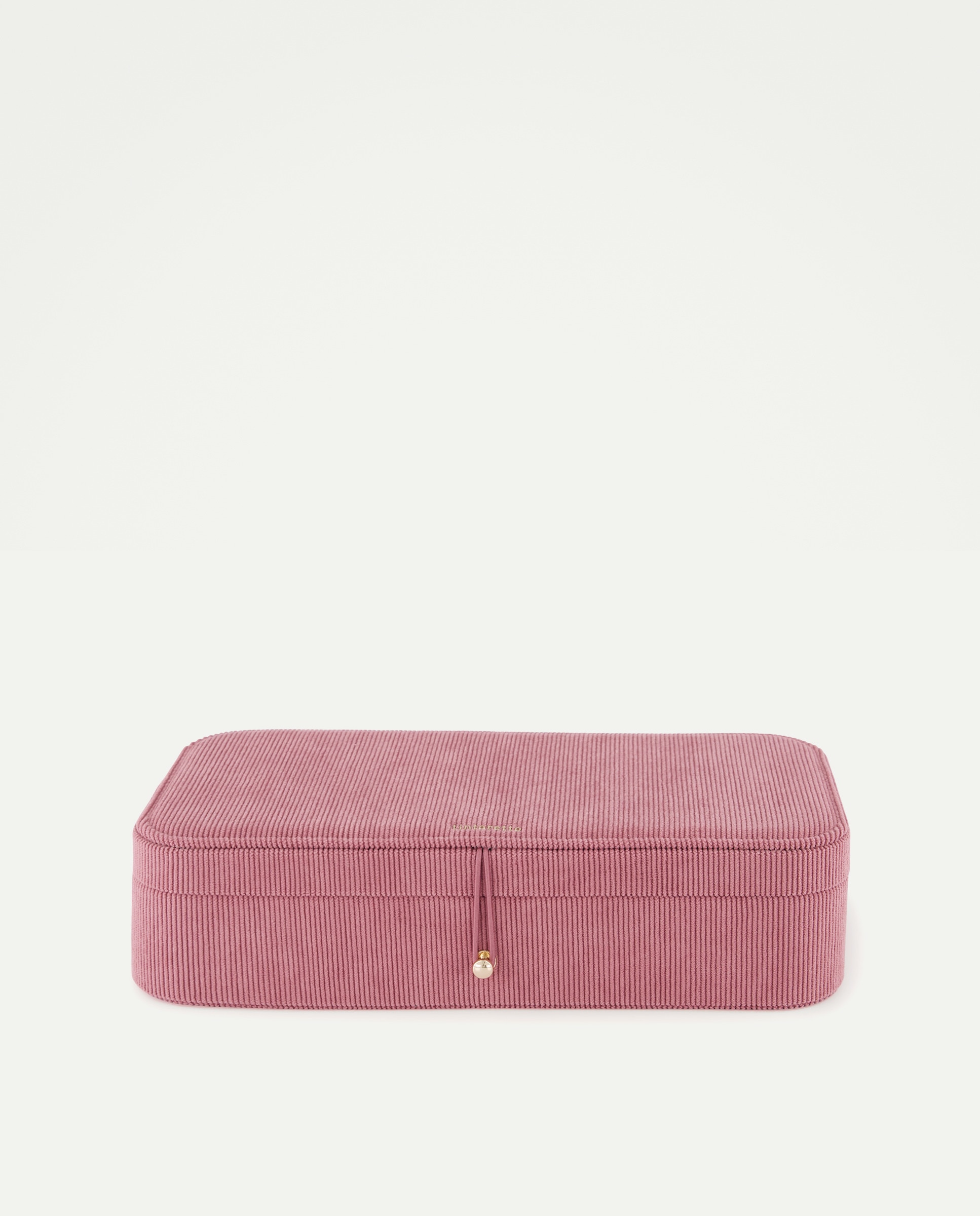 Imagem 0 de Guarda-Joias de Bombazina Fina com Espelho