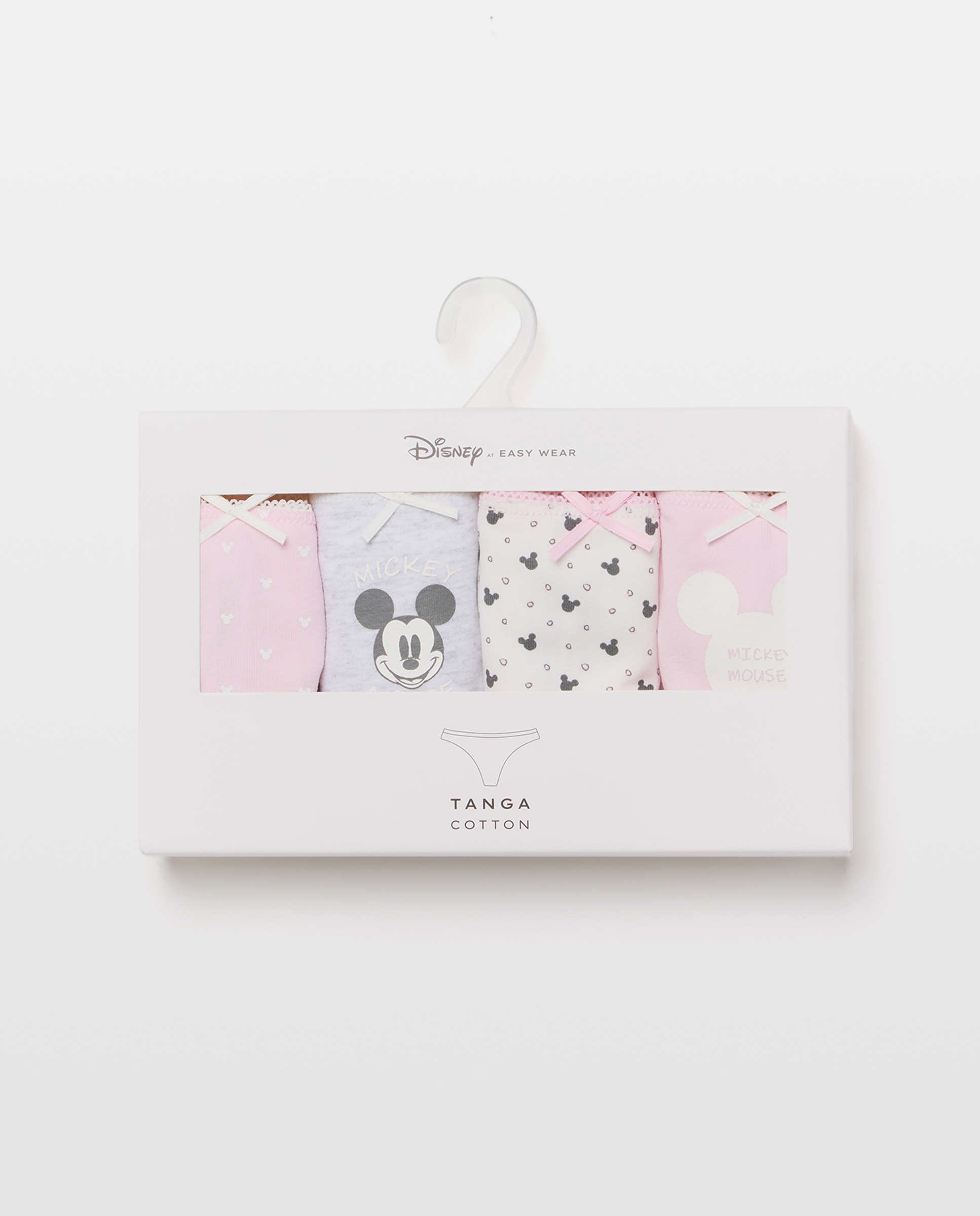 Pack de 4 Tangas Mickey Rosa-6