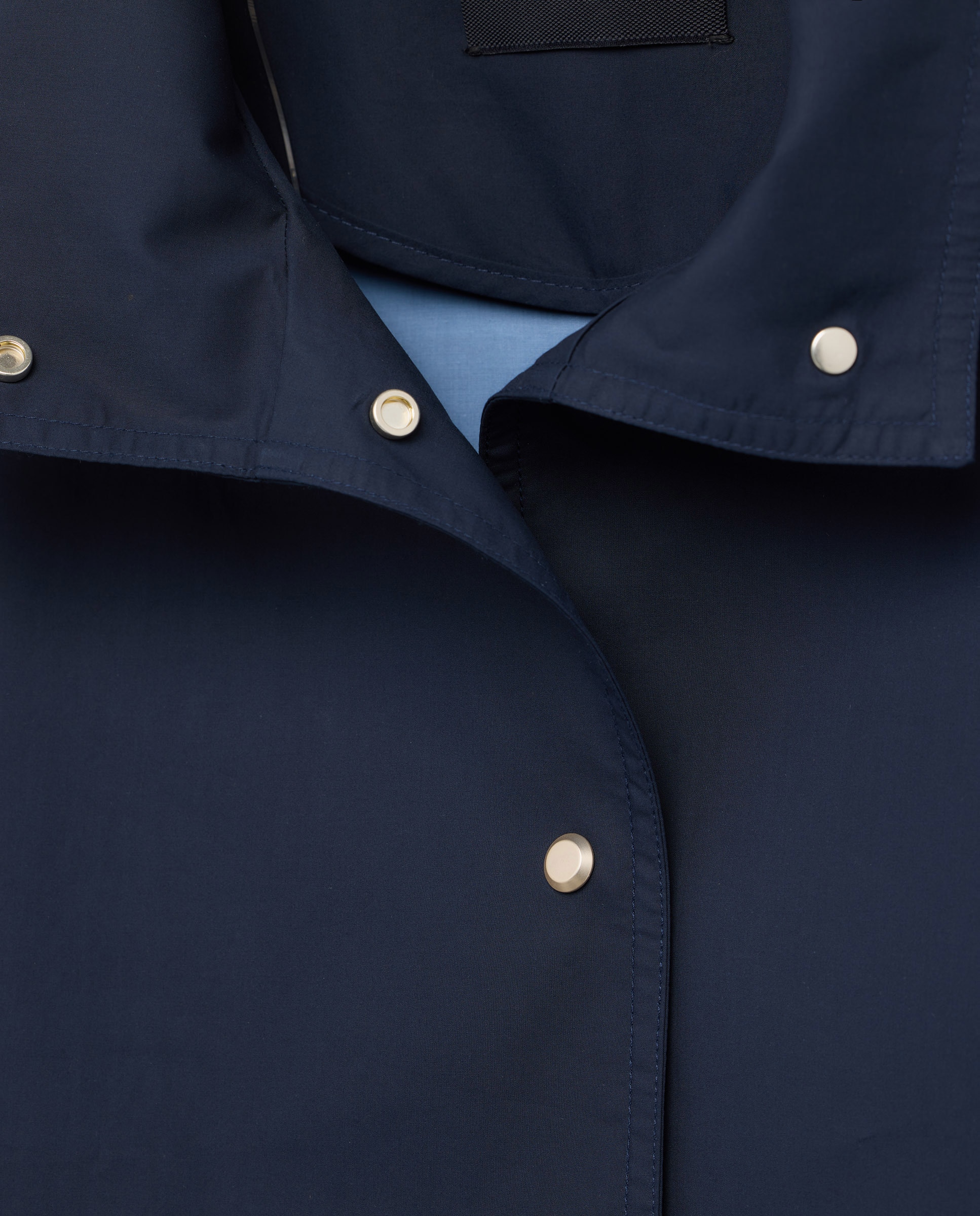 Parka para a Chuva com Interior em Contraste Azul-marinho-6