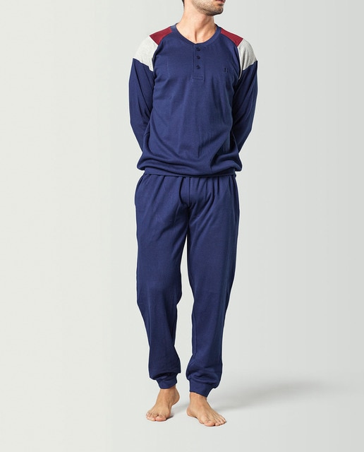 Imagen 0 de Pijama de hombre largo interlock